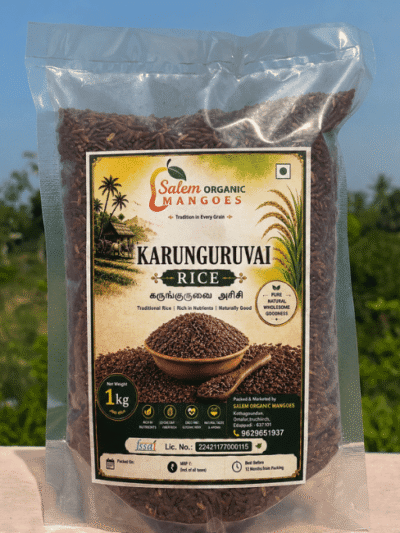 Karunguruvai Rice