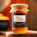 Salem Organic Mangoes Raw & Natural Honey jar, 100% pure